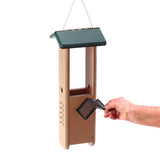 Recycled Woodpecker Feeder