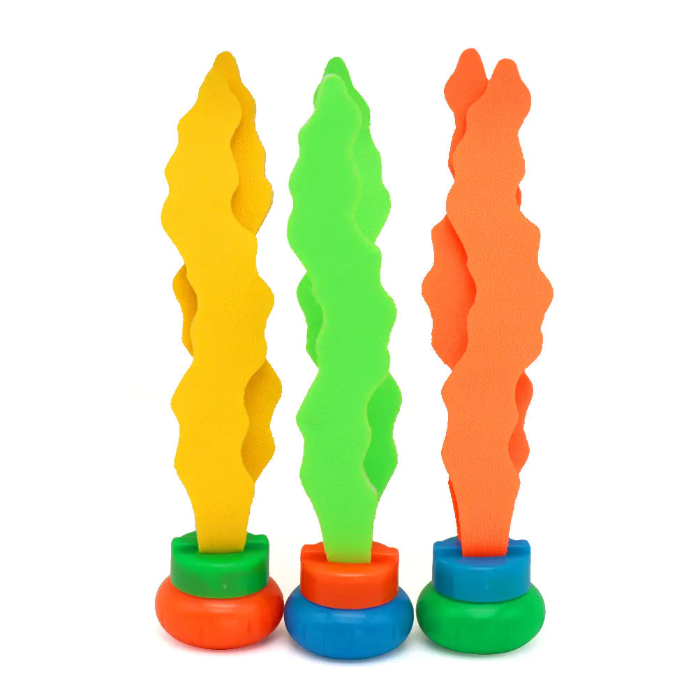 3 Piece Kids Ocean Plant Diving Pool Toys Set
