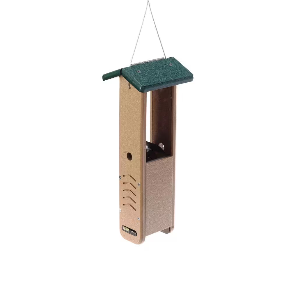 Recycled Woodpecker Feeder