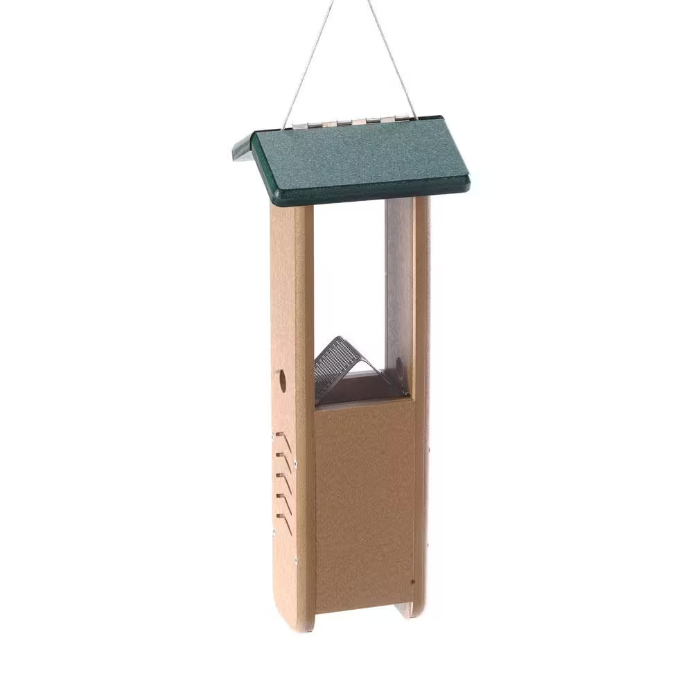 Recycled Woodpecker Feeder