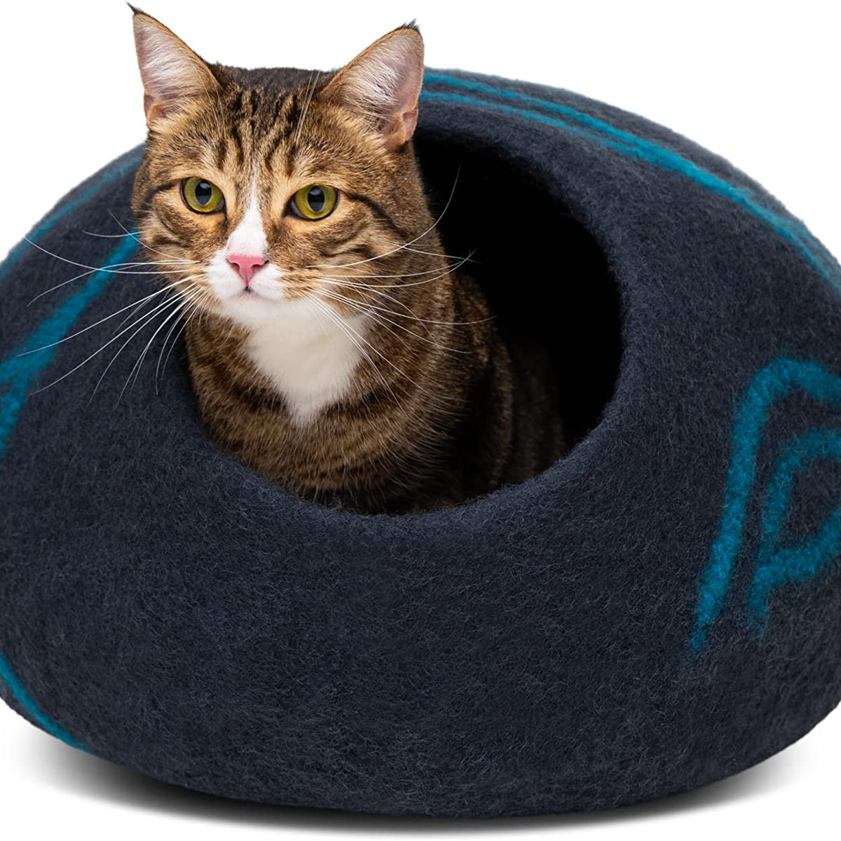 Cat Cave – Premium Handmade Felt Bed for Indoor Cats