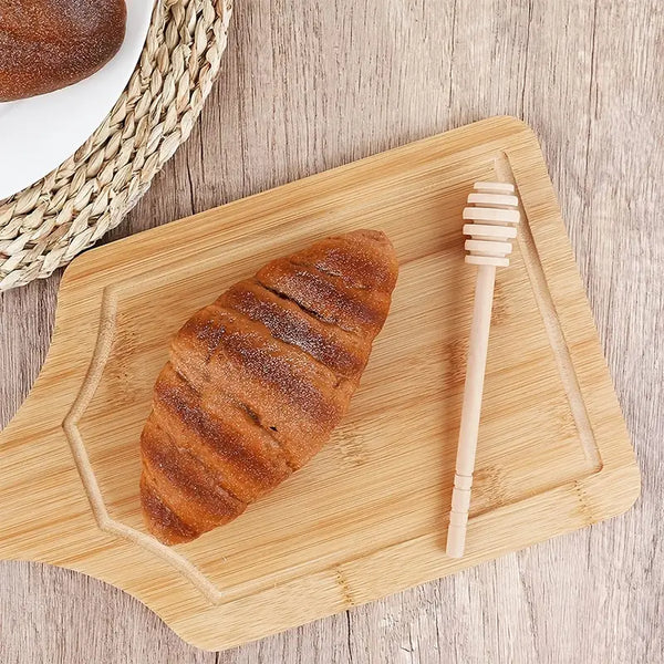 Wooden Honey Mixing Stick Set