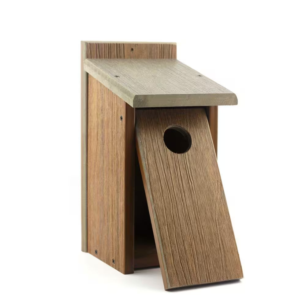 Recycled Composite Birdhouse Feeder