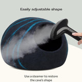 Cat Cave – Premium Handmade Felt Bed for Indoor Cats