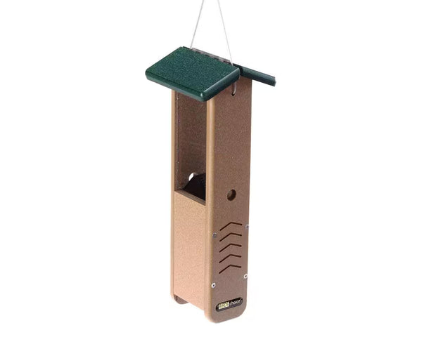 Recycled Woodpecker Feeder