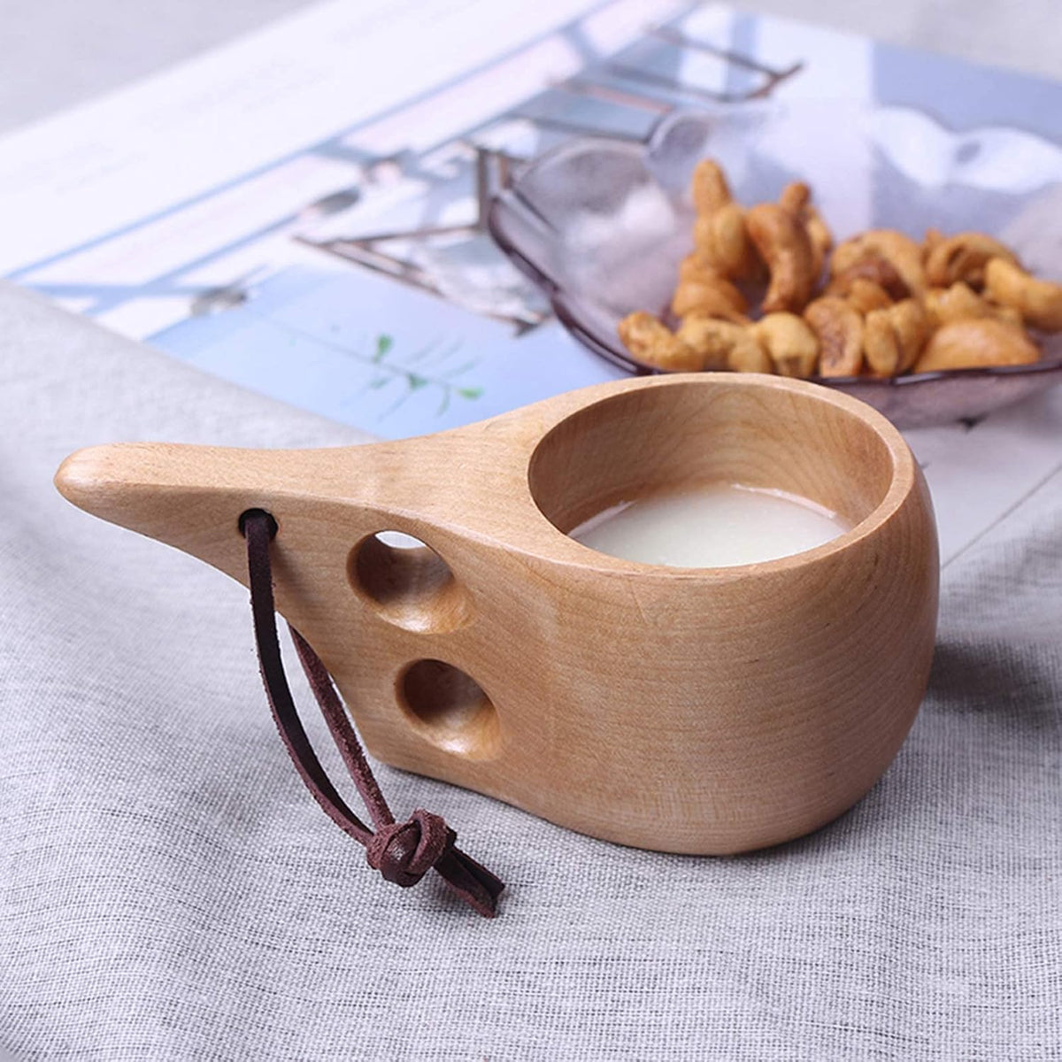 Mochiglory Wooden Mug Nordic Style 
