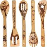 Cartoon Wooden Spoons for Cooking