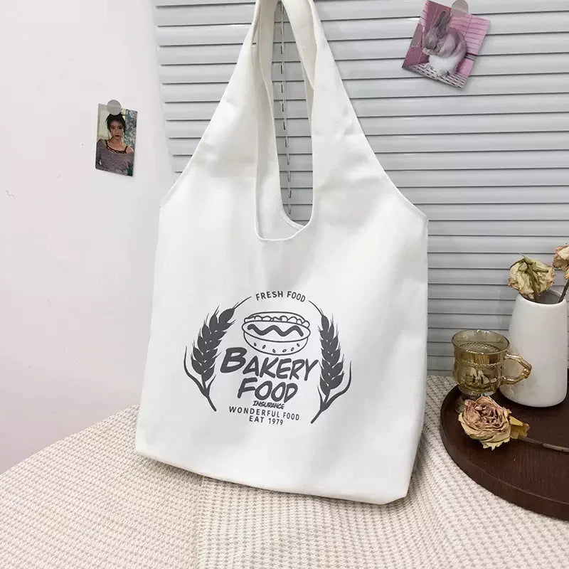 cool Canvas Tote Bag in Recycled Cotton Material