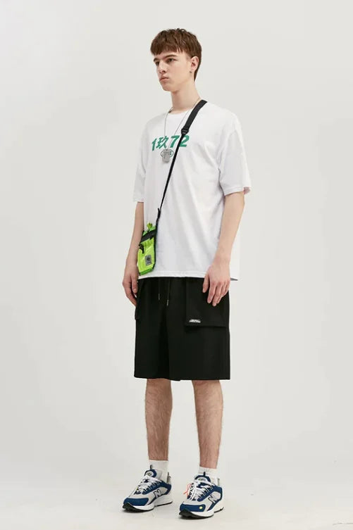 Eco-Friendly Abstract Cycle  Print T-Shirt