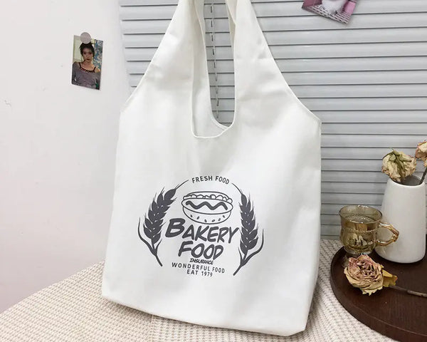 cool Canvas Tote Bag in Recycled Cotton Material