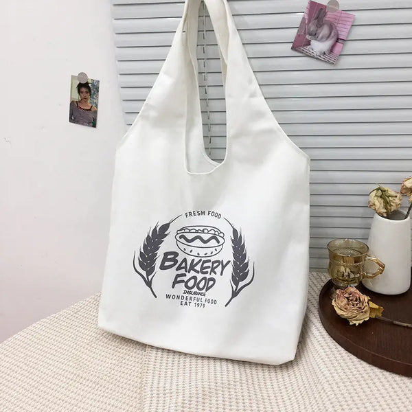 cool Canvas Tote Bag in Recycled Cotton Material