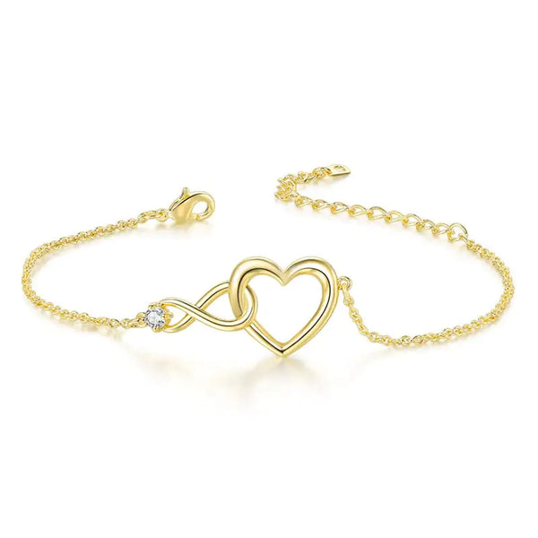 Heart-Shaped Fashion Bracelet Gift