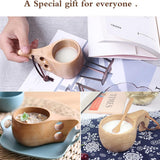 Mochiglory Wooden Mug Nordic Style 