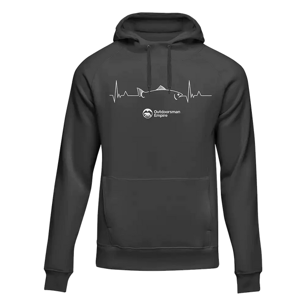 Fishing Cardiogram Unisex Hoodie