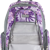 Unisex Diamond Expandable Recycled Backpack