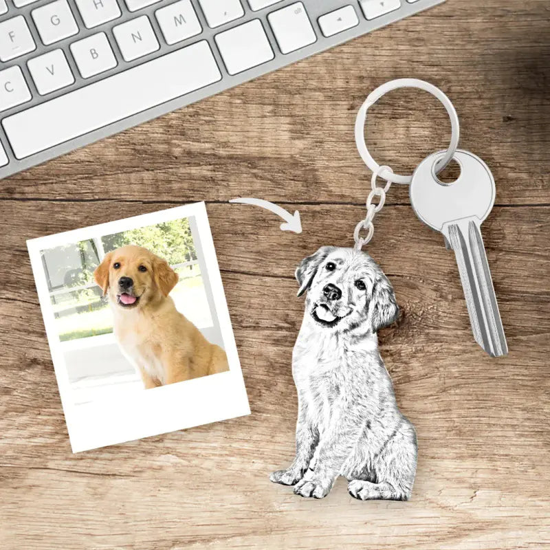 Pet Memorial Keychain
