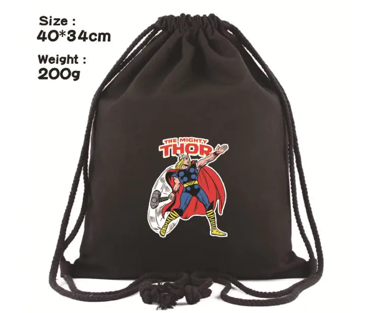 Eco-Friendly Drawstring Backpack, Shoulder Bag
