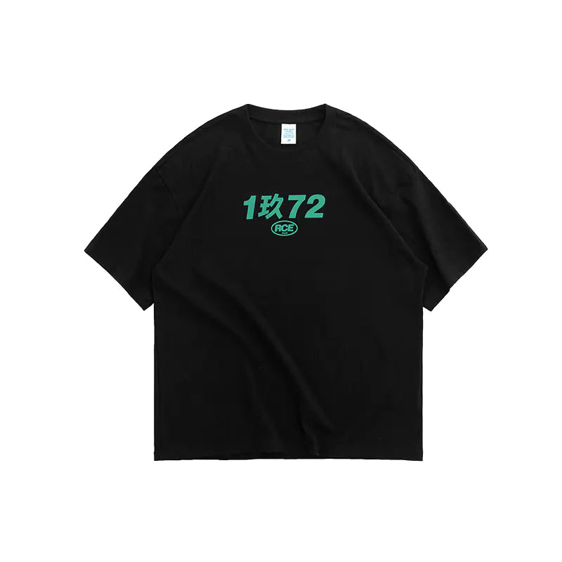 Eco-Friendly Abstract Cycle  Print T-Shirt