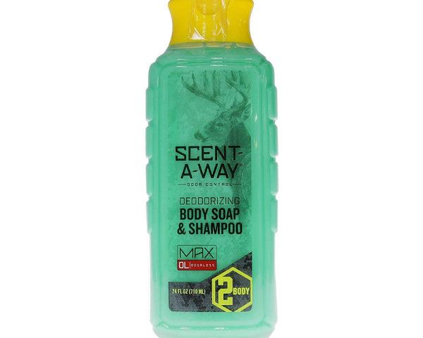 Scent a Way MAX Liquid Soap 24Oz Odor Eliminating Body Wash Shampoo Eco Friendly