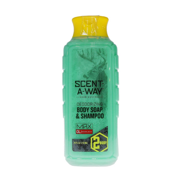 Scent a Way MAX Liquid Soap 24Oz Odor Eliminating Body Wash Shampoo Eco Friendly